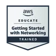 AWS Educate: Getting Started with Networking badge