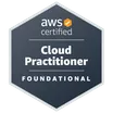 AWS Certified Cloud Practitioner badge