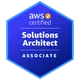 AWS Certified Solutions Architect, Associate badge