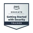 AWS Educate: Getting Started with Security badge